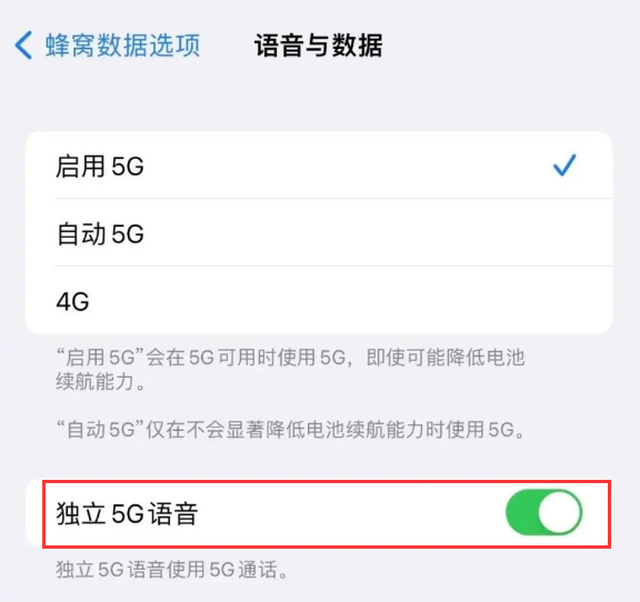 邢台苹果14维修分享iPhone 14 Pro如何开启VoNR 